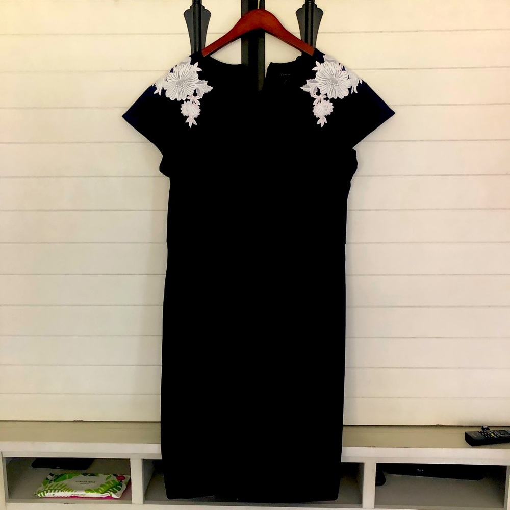 Ann Taylor Navy Aline Dress